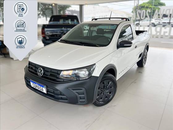 VOLKSWAGEN SAVEIRO 1.6 MSI ROBUST CS 16V FLEX 2P MANUAL VOLKSWAGEN SAVEIRO 1.6 MSI ROBUST CS 16V FLEX 2P MANUAL